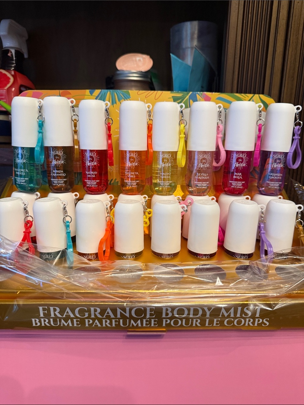 Fragrance Body Mist Spray (8) piece set